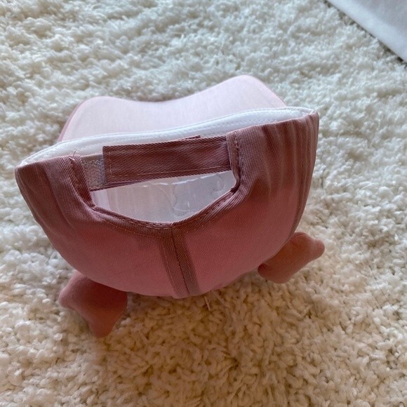 Children's Ball Cap. Light Purple. One Size. Bear Design. Adjustable Velcro. - Picture 5 of 8